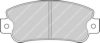 ALFA 60849867 Brake Pad Set, disc brake
